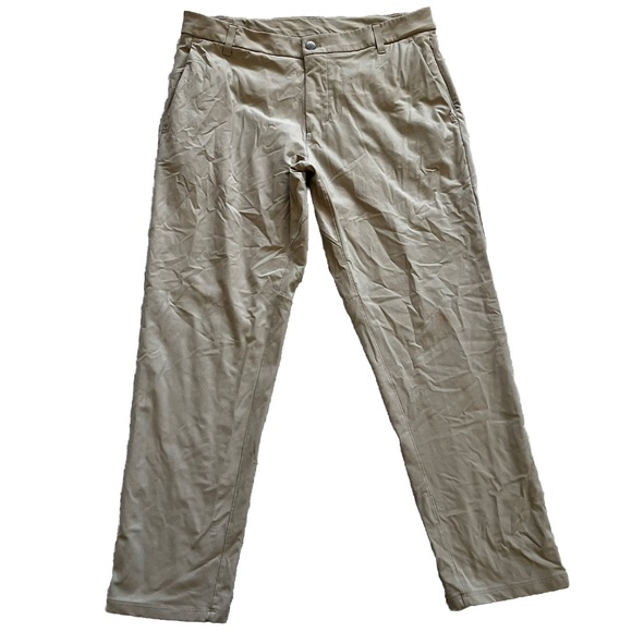 LULULEMON COMMISSION PANTS SIZE 34 MINIMALIST MODERN EFFORTLESS CLASSIC